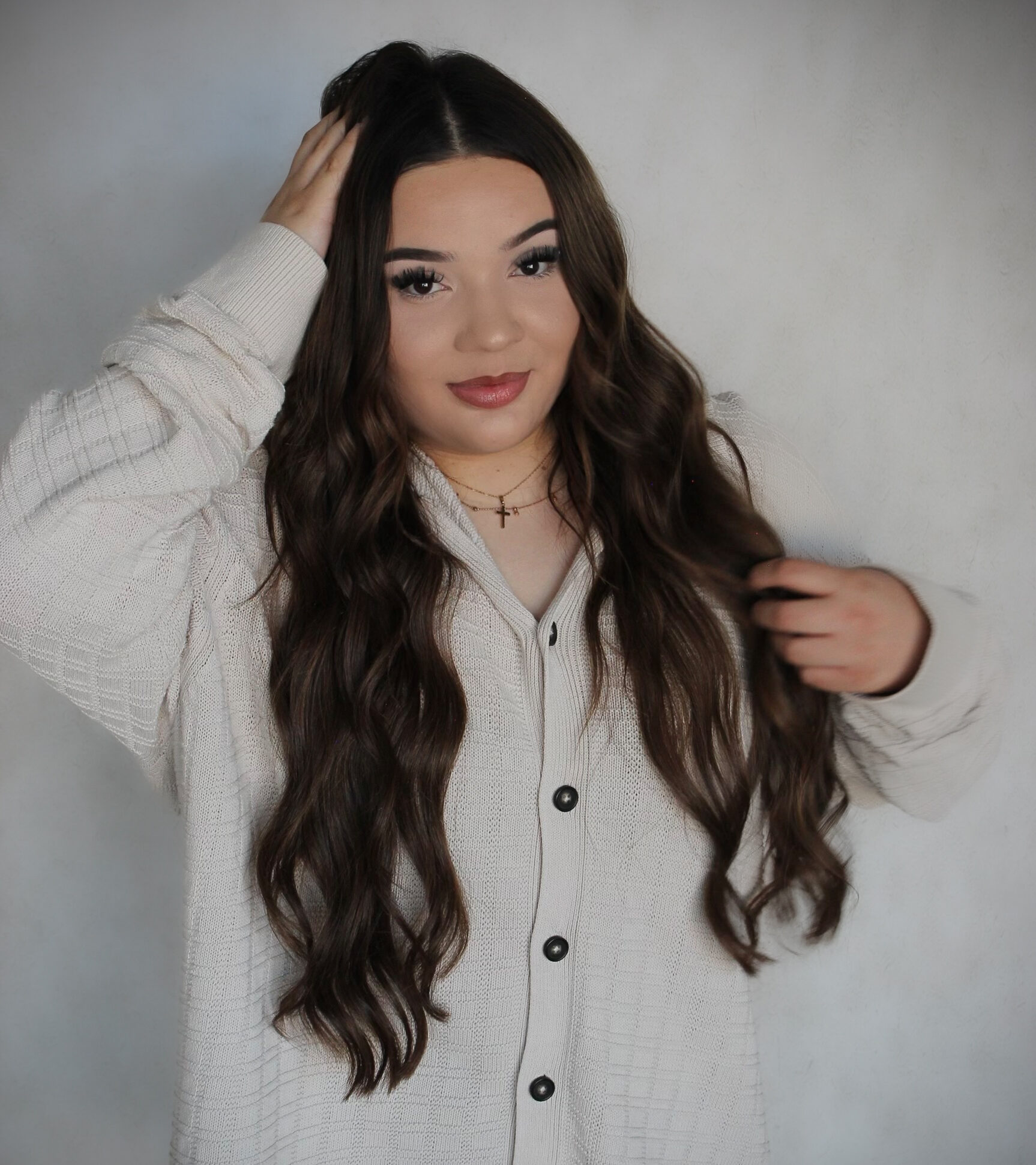 Our junior stylist, Alexa Medina